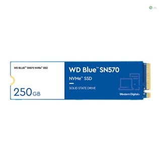 [พร้อมส่ง] โซลิดสเตทไดรฟ์ SSD WD Blue SN570 250GB SSD NVMe M.2 2280 อินเตอร์เฟซ ความจุขนาดใหญ่ ความเร็วสูง