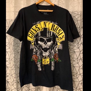 [S-5XL]เสื้อยืด Guns N Rose