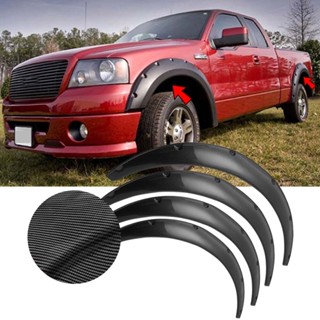 LANTOP for Nissan Frontier 1998-2021 Flexible Car Truck Wheel Fender Flares Cover Wide body Kit Mudguard Splash Guard Carbon