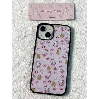เคสโทรศัพท์มือถือ ลายขวดนมคิตตี้น่ารัก เรียบง่าย สําหรับ iPhone 14ProMax 13 12pro 11 78plus 13promax 11 14 xr 12pro