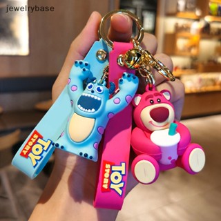 [jewelrybase] พวงกุญแจฟิกเกอร์ การ์ตูน Toy Story Woody Buzz Lightyear ของเล่นสําหรับเด็ก