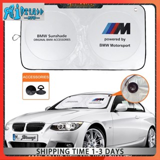 Rto ใหม่ ม่านบังแดดรถยนต์ กันความร้อน พับได้ ขนาดใหญ่ 150*70 ซม. สําหรับ BMW f30 e46 f10 e90 e36 e39 g20 e30