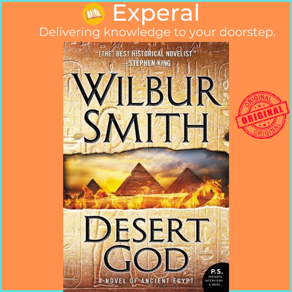 Desert God - A Novel of Ancient Egypt โดย Wilbur Smith (ฉบับสหรัฐอเมริกาปกอ่อน)