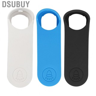 Dsubuy Doorbell Protective Cover   UV Dustproof Slippy Surface Silicone Case Scratch for Office