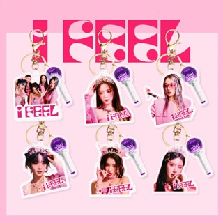 Kpop (G)I-DLE ใหม่ พวงกุญแจอะคริลิค จี้ห้อยกระเป๋า