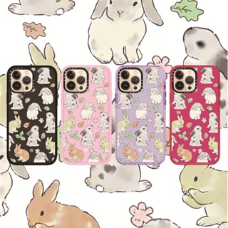 Casetify X lop RosePink เคสโทรศัพท์มือถือแบบนิ่ม ใส กันกระแทก สําหรับ iPhone 14 13 12 11 Pro MAX IX XS MAX XR 6 6s 7 8 Plus