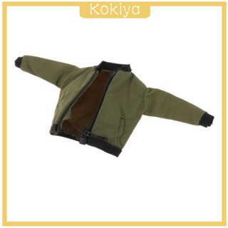 [Kokiya] เสื้อแจ็กเก็ต ขนาดเล็ก สเกล 1/12 อุปกรณ์เสริม สําหรับตุ๊กตา ฟิกเกอร์ผู้ชาย ผู้หญิง 6 นิ้ว