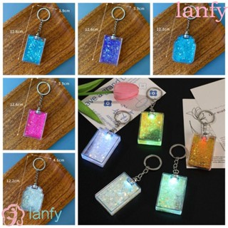 Lanfy จี้อะคริลิค รูปการ์ตูนอิฐเรืองแสงกลางคืน DIY