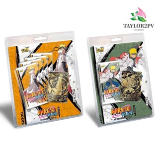 Taylor2pv การ์ดนารูโตะ การ์ตูนอะนิเมะ Kawaii ของขวัญวันเกิด ของเล่นสําหรับเด็ก