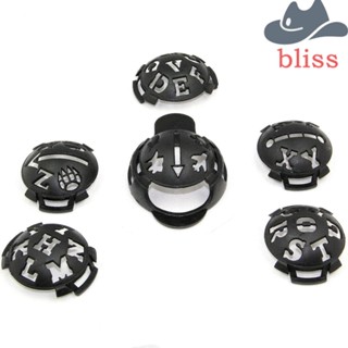 Bliss ชุดเครื่องมือมาร์กลูกกอล์ฟ พลาสติก ลายตัวอักษร สําหรับฝึกตีกอล์ฟ