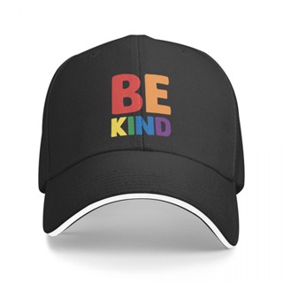 【พร้อมส่ง】หมวกเบสบอล Lgbt Gay Love Be Kind พรีเมี่ยม สีพื้น สําหรับผู้หญิง