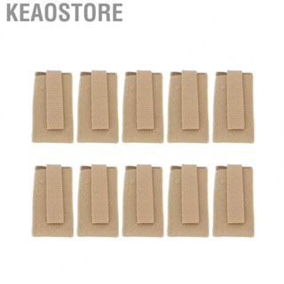 Keaostore 10pcs Urinary Bag Elastic Band Hook Loop Fasteners Urine Fixation Strap