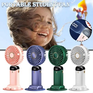 Handheld Mini Fan Aromatherapy Small Electric Fan Portable USB Rechargeable Fan