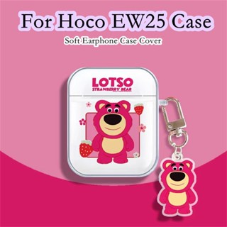 【ของแท้】เคสหูฟัง แบบนิ่ม ลายการ์ตูน สําหรับ Hoco EW25 Hoco EW25