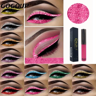 Gogoup อายไลเนอร์ เนื้อลิขวิด กลิตเตอร์ ติดทนนาน 16 สี