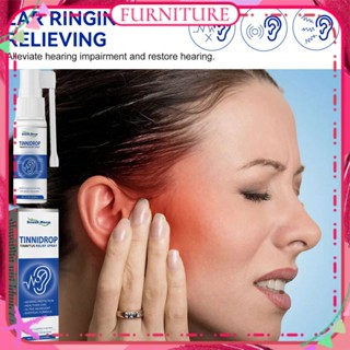 ♕ South Moon Tinnitus Relief Spray บรรเทาความบกพร่องทางการได้ยิน รักษาหูอักเสบ ปวดไม่สบาย ฟื้นฟูการได้ยิน สเปรย์สมุนไพรธรรมชาติบำบัดร่างกาย 60ml FURNITURE