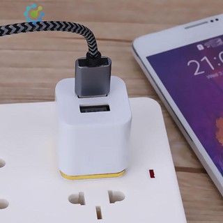 [Idduck.Th] อะแดปเตอร์ชาร์จ USB 2.1A 2 พอร์ต ปลั๊ก US