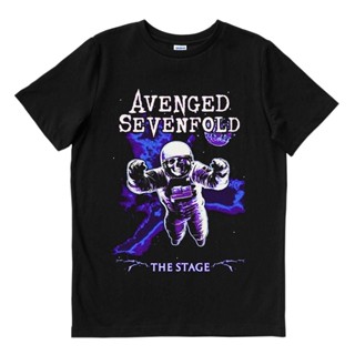 เสื้อยืดคอกลมAvenged SEVENFOLD - ขั้นตอน | เสื้อยืด พิมพ์ลายวงดนตรี | Merch เครื่องดนตรี | Unisex | เสื้อยืด พิมพ์ลายดนต