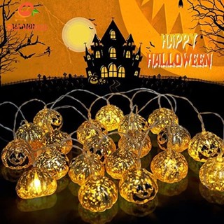 [Halloween Decor] สายไฟ LED รูปหัวฟักทอง น่ากลัว สําหรับตกแต่งปาร์ตี้ฮาโลวีน