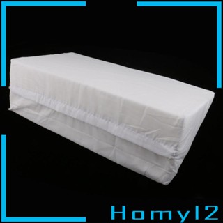 [HOMYL2] แผ่นรองขาเตียง ซักทําความสะอาดได้ สีขาว สําหรับอ่านหนังสือ 20x10x5.5 นิ้ว