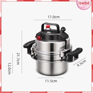 [lswbd] หม้อหุงข้าวสเตนเลส 2 ลิตร สําหรับหม้อหุงข้าวไฟฟ้า ปิกนิก กลางแจ้ง 5-8 คน