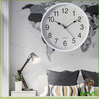 นาฬิกาแขวนทรงกลม นาฬิกาเดินเงียบ  เรียบง่ายและมีสไตล์  wall clock