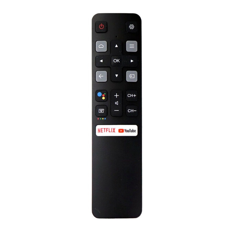 ใหม่ RC802V FNR1 สําหรับ TCL Voice TV รีโมทคอนโทรล Netflix YouTube 40S330