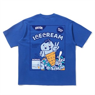 เสื้อยืดแขนสั้น พิมพ์ลาย Billionaire Boys Club ICECREAM PACKAGE สําหรับผู้ชายและผู้หญิง