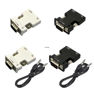 ✿ Hdmi- ตัวแปลงตัวเมีย เป็น VGA ตัวผู้ สําหรับแล็ปท็อป ทีวี โปรเจคเตอร์ ใช้พลังงานต่ํา