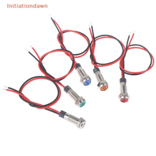 [Initiationdawn] ไฟสัญญาณเตือน led P67 6 มม. 3v 5v 6v 12v 24v 220v กันน้ํา