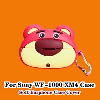 【จัดส่งรวดเร็ว】เคสหูฟัง แบบนิ่ม ลายการ์ตูนอนิเมะ สําหรับ Sony WF-1000 XM4 WF-1000 XM4