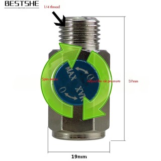 วาล์วควบคุมความเร็วนิวเมติก ทองเหลือง 1/4 NPT US 1 ชิ้น