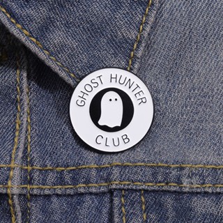 Ghost Hunter Club เข็มกลัด รูปการ์ตูนสัตว์ แม่มด ฮาโลวีน ของขวัญ สําหรับเด็ก