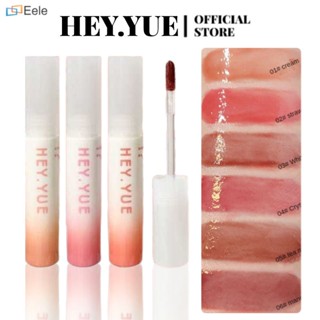 HEY.YUE Water Lip Tint Sweet Transparent Natural Glass Lip Gloss ลิปสติก ↑Eele