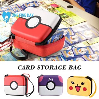 กระเป๋าใส่การ์ดเกมมอนสเตอร์ เข้ากันได้กับการ์ดเกม Poké Mon Card Bag Z4G8