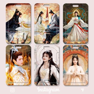 ขายดี พร้อมส่ง พวงกุญแจ ห้อยจี้รูปพระจันทร์ Luo Yunxi หลายชิ้น สําหรับใส่บัตรอาหาร บัตรรถบัส