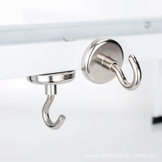 1ชิ้น ตะขอแม่เหล็ก แม่เหล็กตะขอ Hook Magnet ตะขอแม่เหล็กทรงพลัง ตะขอเกี่ยว ตะขอแขวนของ ที่แขวนของ ตะขอเกี่ยวแขวนกุญแจ