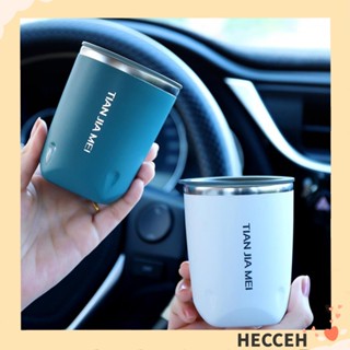 Hecceh แก้วกาแฟ สเตนเลส ทนความร้อน แบบพกพา 300 มล.