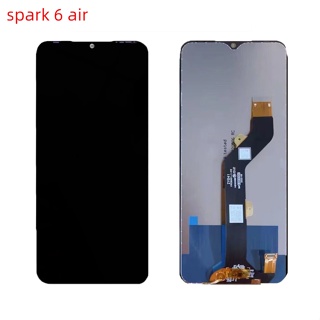 ชุดประกอบหน้าจอสัมผัส LCD สําหรับ Tecno Spark 6 Air KE6