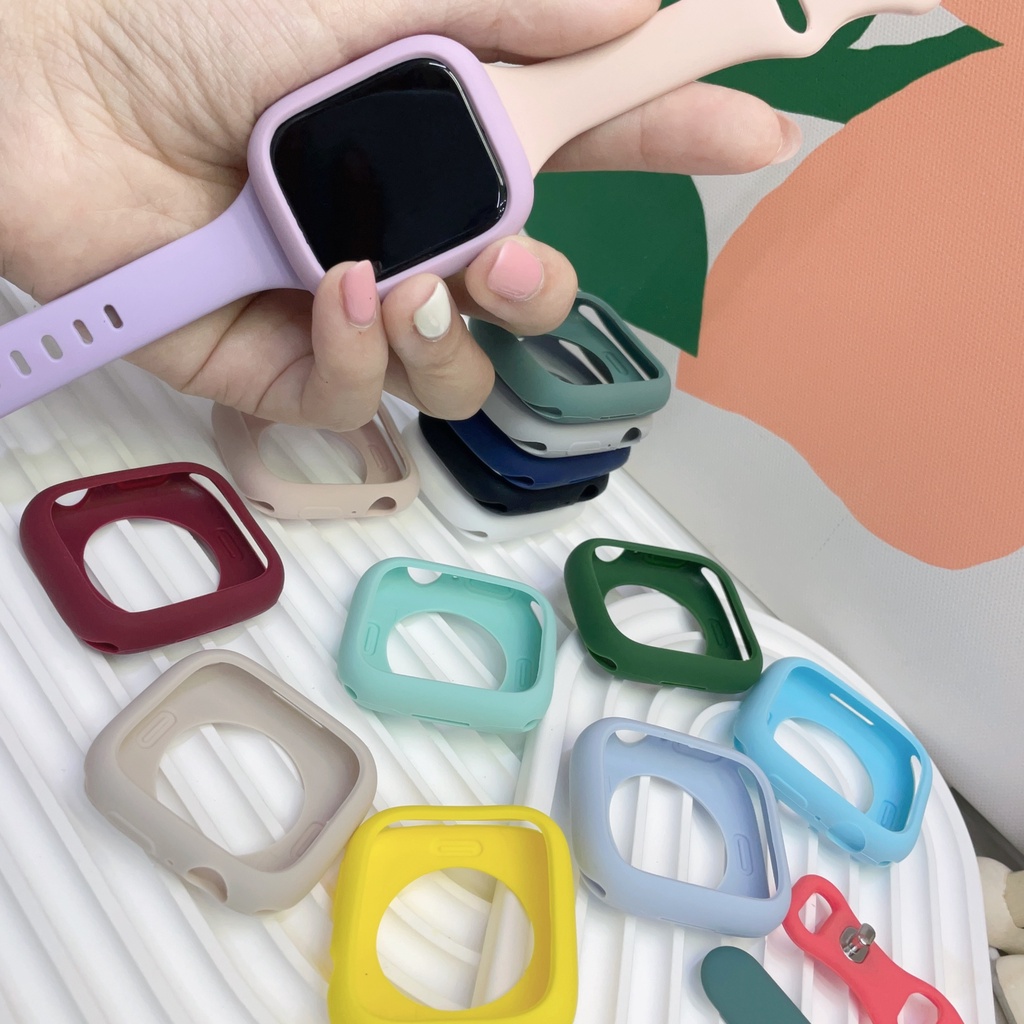 เคสนาฬิกา เคสแบบนิ่ม ซิลิโคน ใช้สำหรับขนาด 38/40mm 41mm 42/44mm 45mm