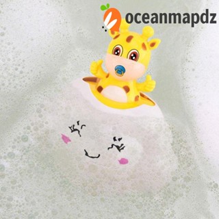 Oceanmapdz สปริงเกลอร์อาบน้ํา รูปก้อนเมฆ การ์ตูนกวาง หมู สร้างสรรค์ ของเล่นสําหรับเด็ก