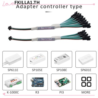 FACCFKI เครื่องขยายสัญญาณไฟ LED 3pin TTL Pixel DC5-24V สําหรับ WS2811 WS2812B SK6812