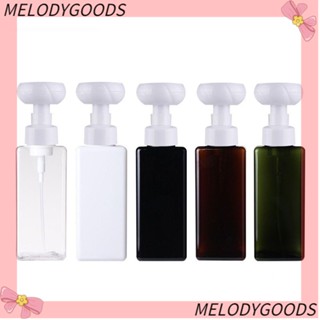 MELODG เครื่องปั๊มสบู่ รูปดอกไม้ ขนาด 450 มล. แบบเติมได้