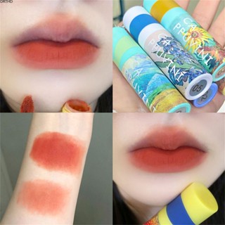 [พร้อมส่ง] Cappuvini Three-pack Set Art Sense Matte Lip Mud Lip Glaze Velvet Whitening ลิปกลอสสำหรับแต่งหน้าในประเทศ