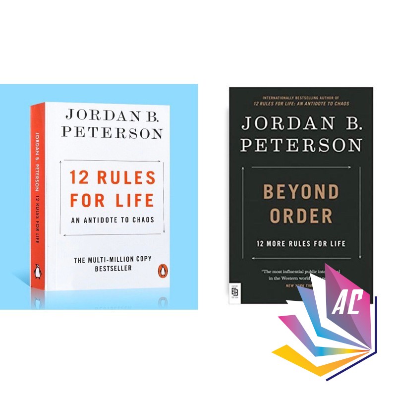 12 Rules For Life + สั่งซื้อโดย Jordan B Peterson (2 เล่ม)