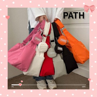 PATH กระเป๋าสะพายไหล่ลําลอง น้ําหนักเบา แฟชั่นสําหรับสตรี