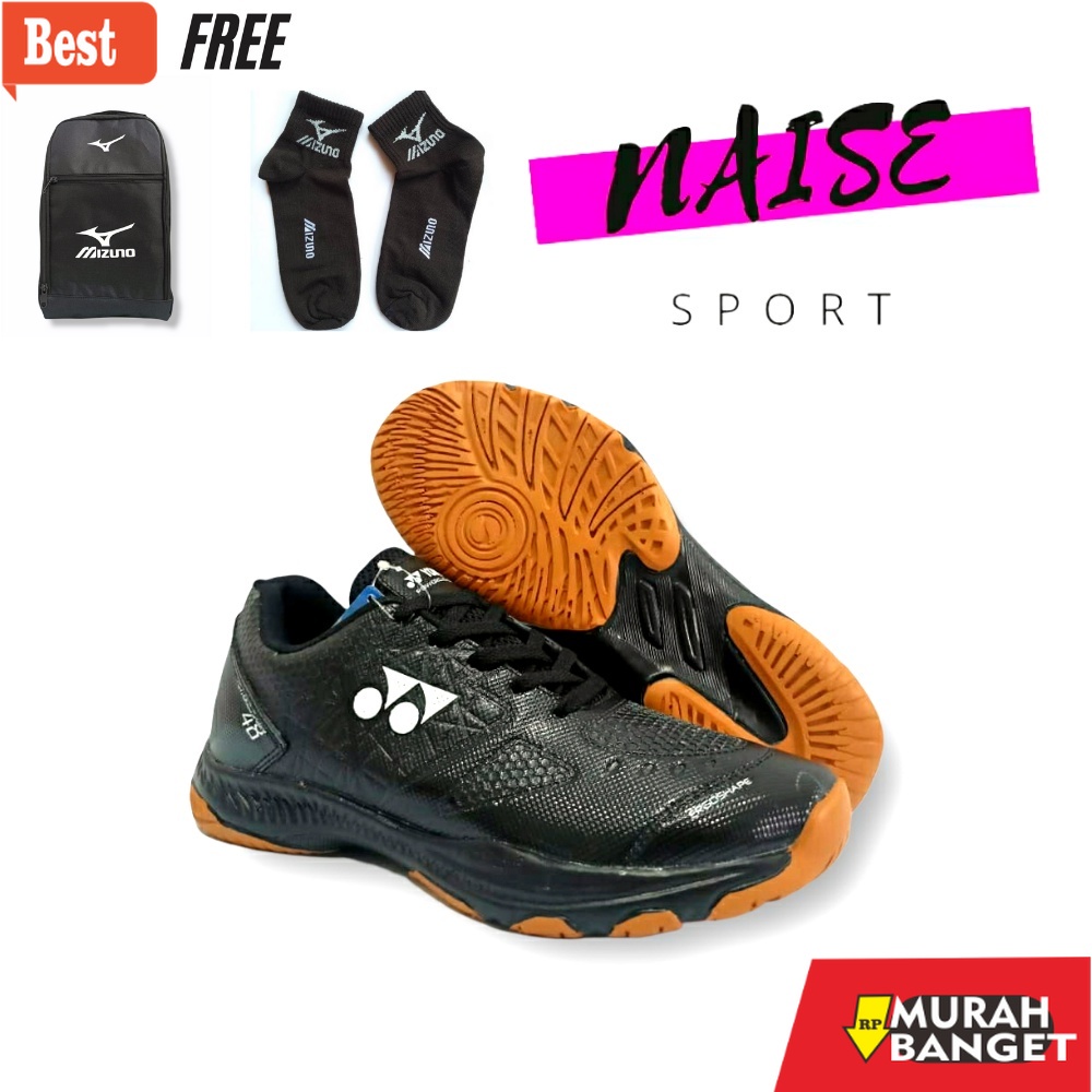 รองเท้าแบดมินตันล่าสุด - Yonex Power Cushion 48 Ergoshape Shoes รองเท้าแบดมินตัน Yonex รองเท้าแบดมิน