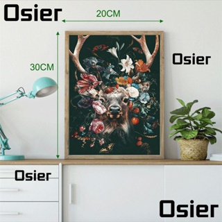 Osier1 ชุดงานปักครอสติชเม็ดบีด ทรงเพชร 5D DIY รูปสัตว์ สําหรับตกแต่งบ้าน