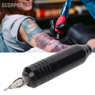 Scorpio313 เครื่องสักปากกาโรตารี่ Professional RCA Connector ปากกาสักโรตารีพร้อมสายคลิปสำหรับ Liner Shader