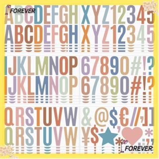 FOREVER สติกเกอร์ตัวอักษร ขนาดใหญ่ 2.5 นิ้ว มีกาวในตัว สําหรับติดกล่องจดหมาย 24 แผ่น